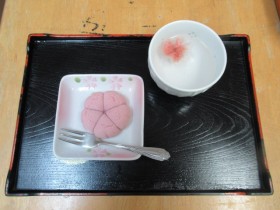 桜茶